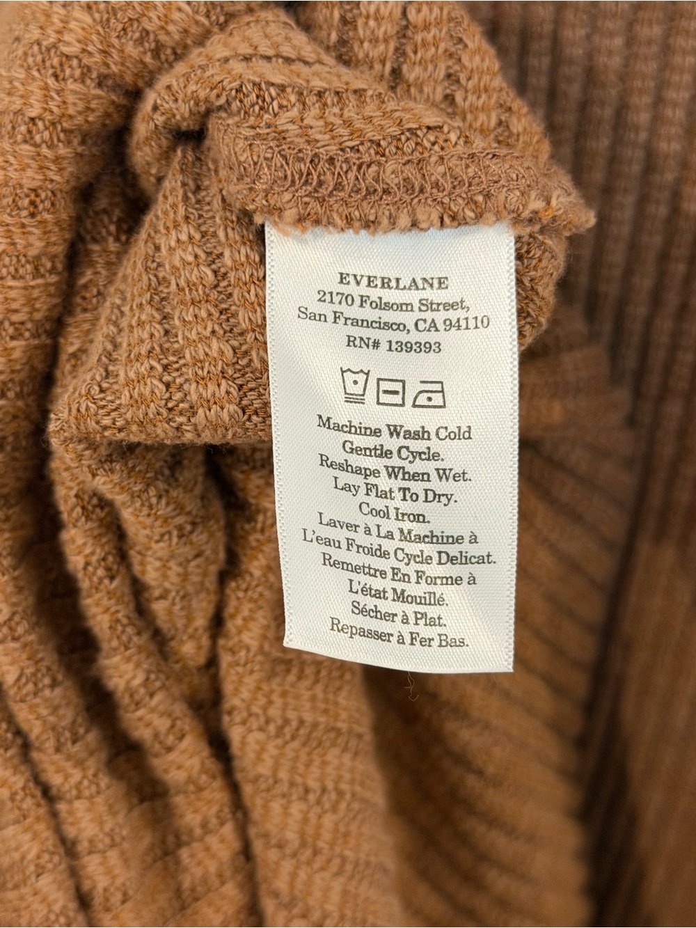 Everlane Rib-Knit A-Line Organic Cotton Midi Tank Dress • XS - Picture 6 of 7